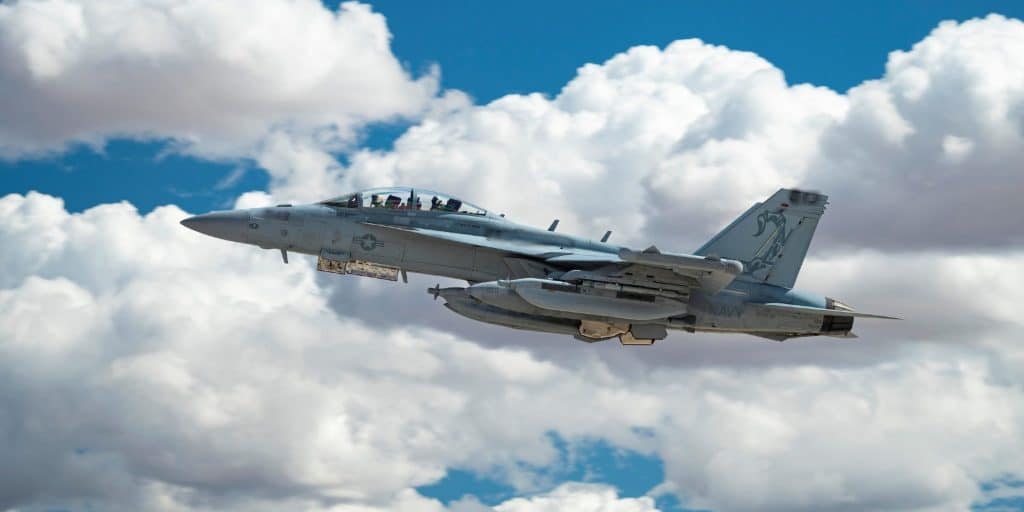 U.S. Fighter jet illustrates blog "What CMMC Level Do I Need?"