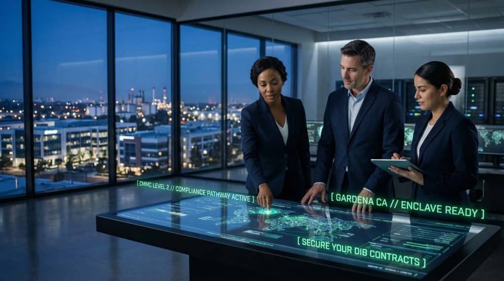 Gardena, CA CMMC Compliance for DoD contractors