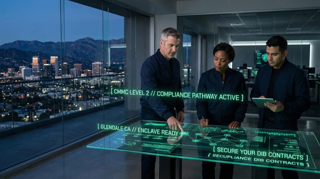 Glendale, CA CMMC Compliance for DoD contractors