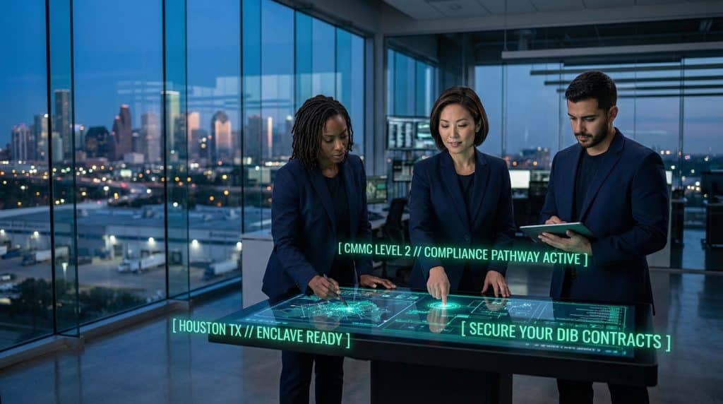Houston, TX CMMC Compliance for DoD contractors