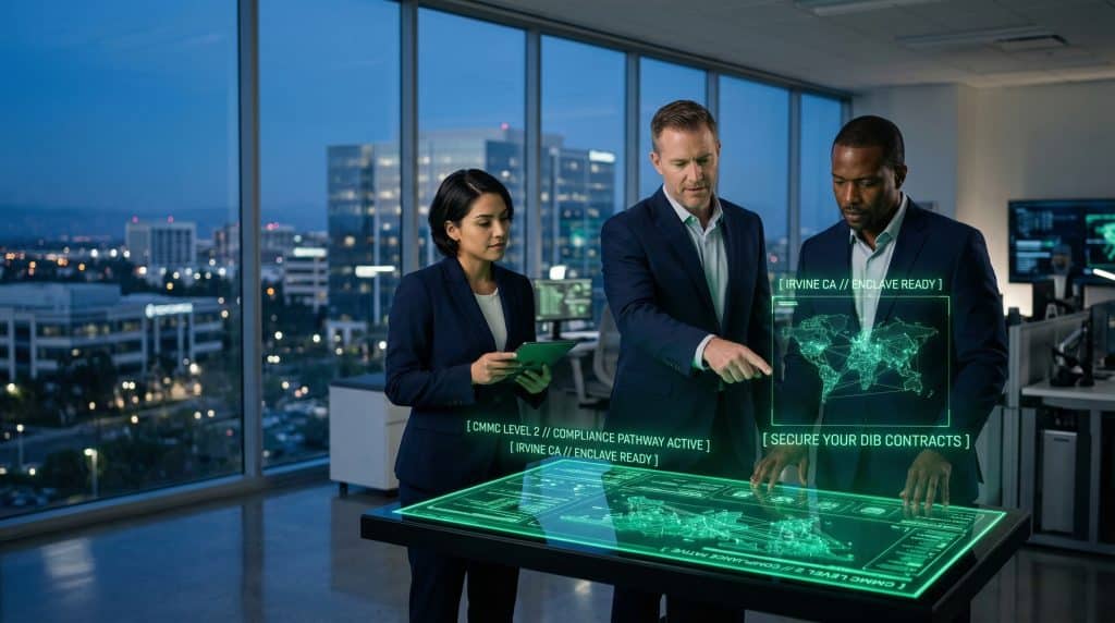 Irvine, CA CMMC Compliance for DoD contractors