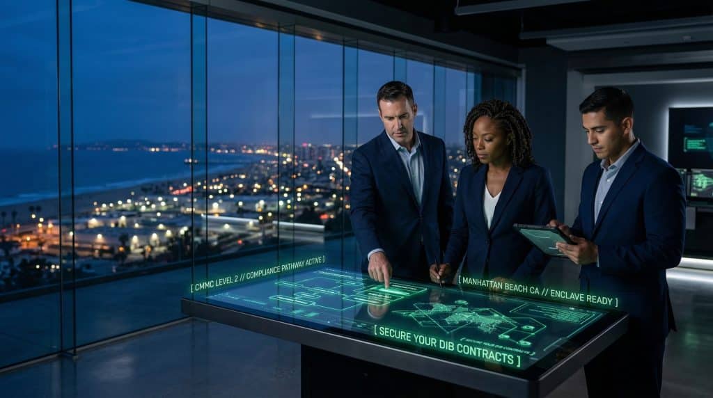 Manhattan Beach, CA CMMC Compliance for DoD contractors