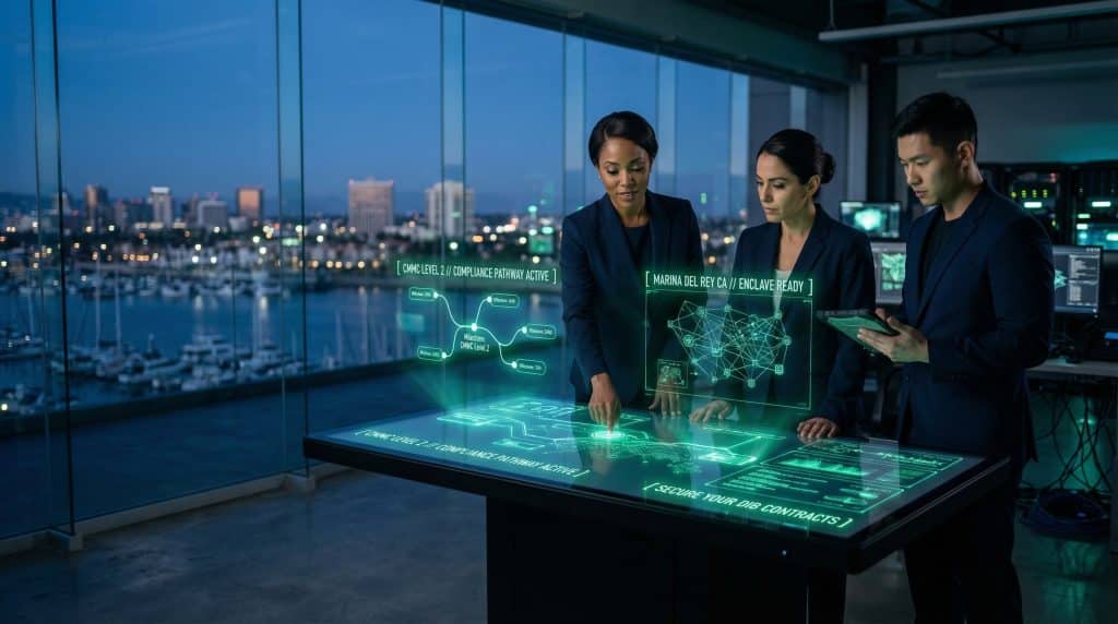 Marina del Rey, CA CMMC Compliance for DoD contractors