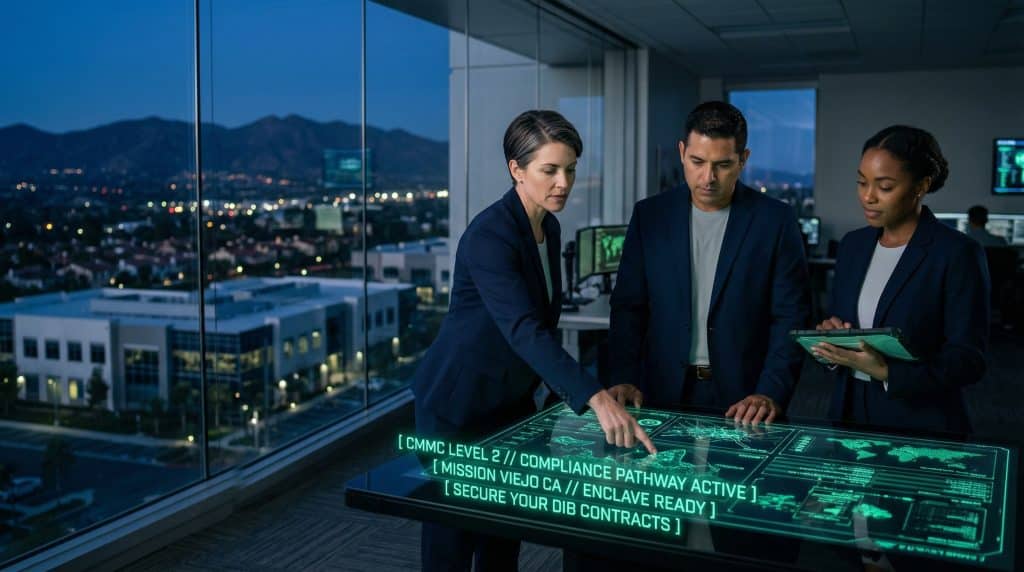 Mission Viejo, CA CMMC Compliance for DoD contractors