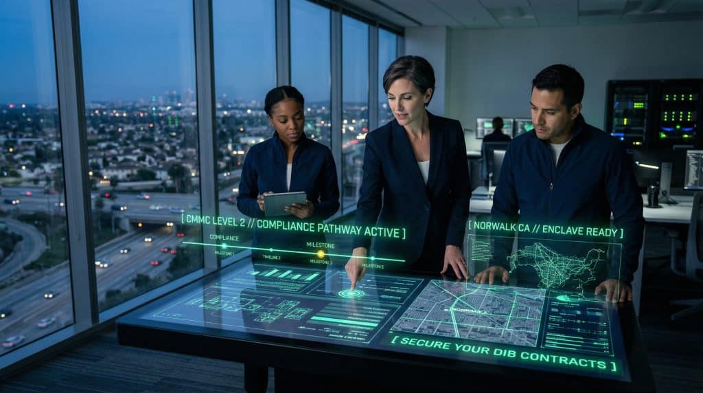 Norwalk, CA CMMC Compliance for DoD contractors
