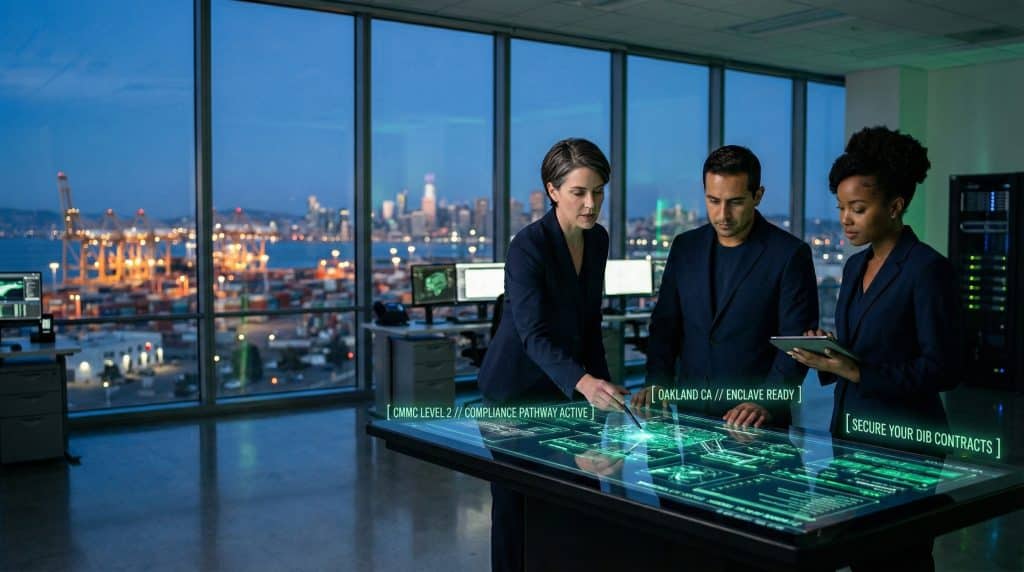 Oakland, CA CMMC Compliance for DoD contractors