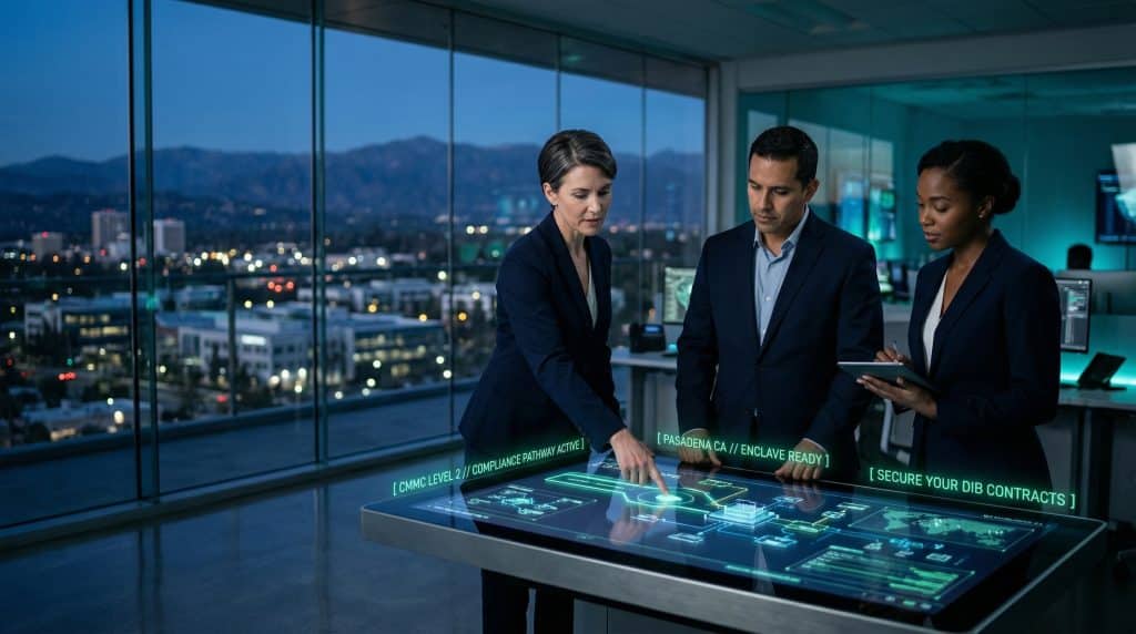 Pasadena, CA CMMC Compliance for DoD contractors