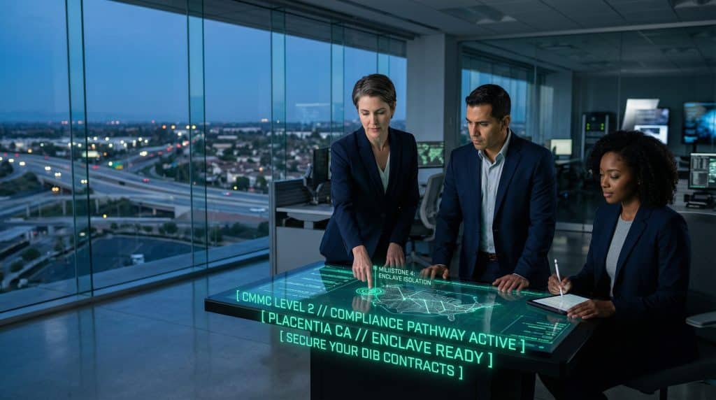 Placentia, CA CMMC Compliance for DoD contractors