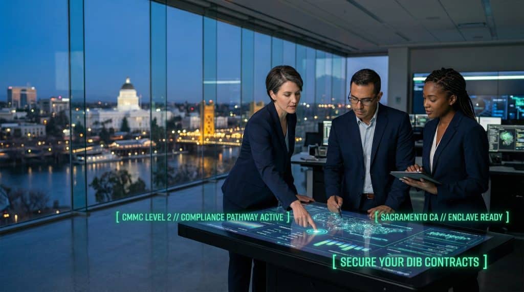 Sacramento, CA CMMC Compliance for DoD contractors