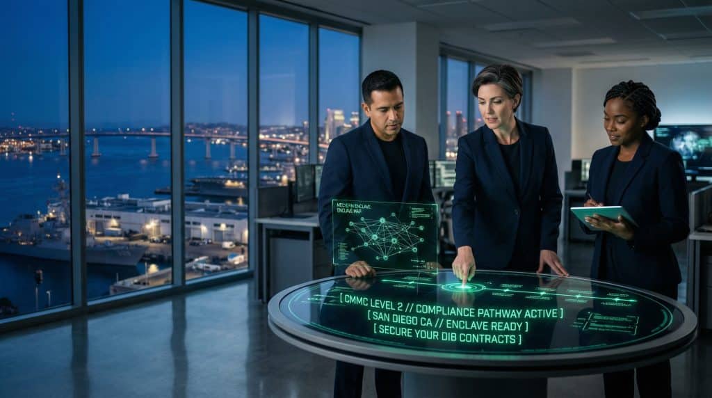 San Diego, CA CMMC Compliance for DoD contractors