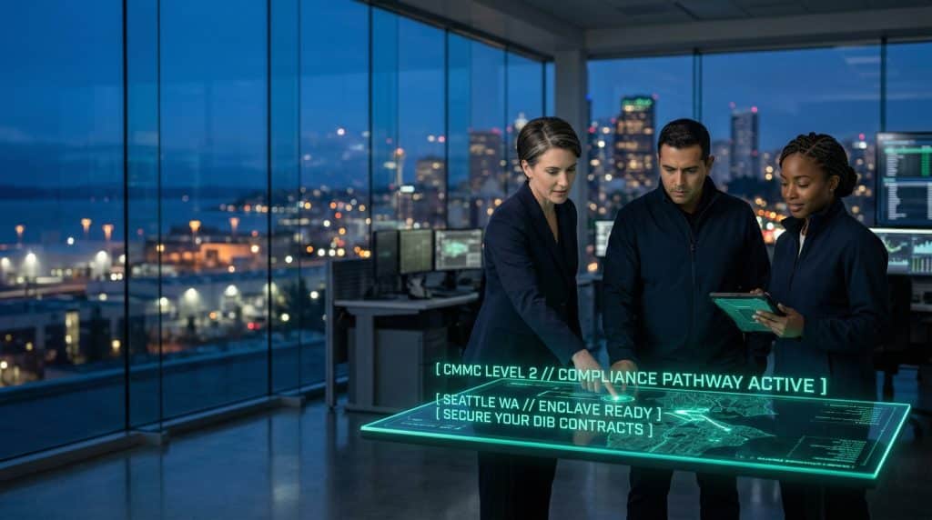 Seattle, WA CMMC Compliance for DoD contractors