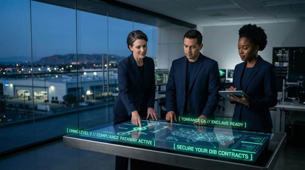 Torrance, CA CMMC Compliance for DoD contractors