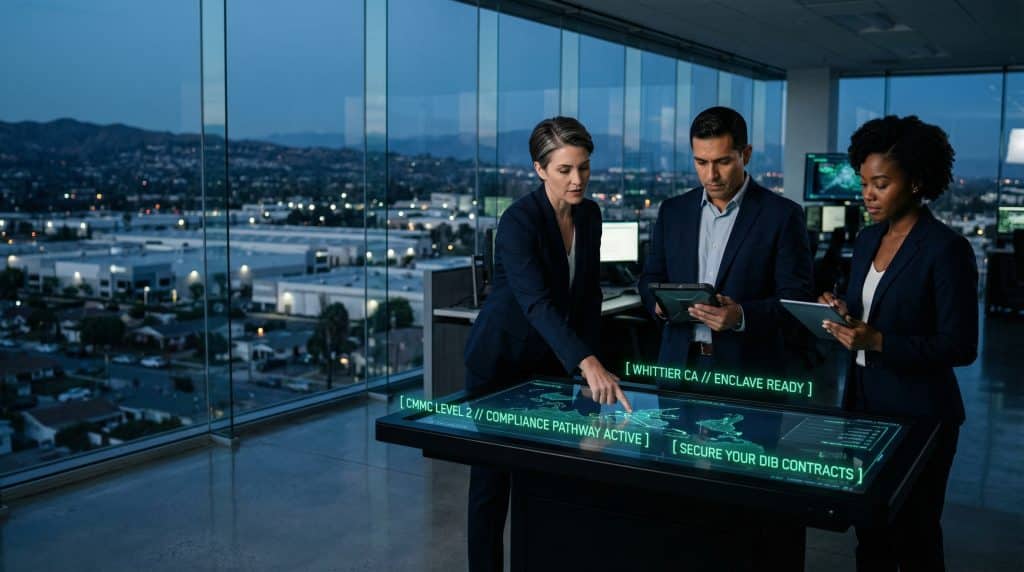 Whittier, CA CMMC Compliance for DoD contractors