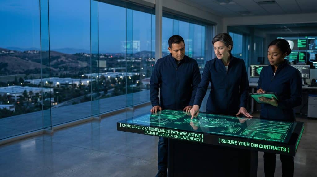 Aliso Viejo, CA CMMC Compliance for DoD contractors