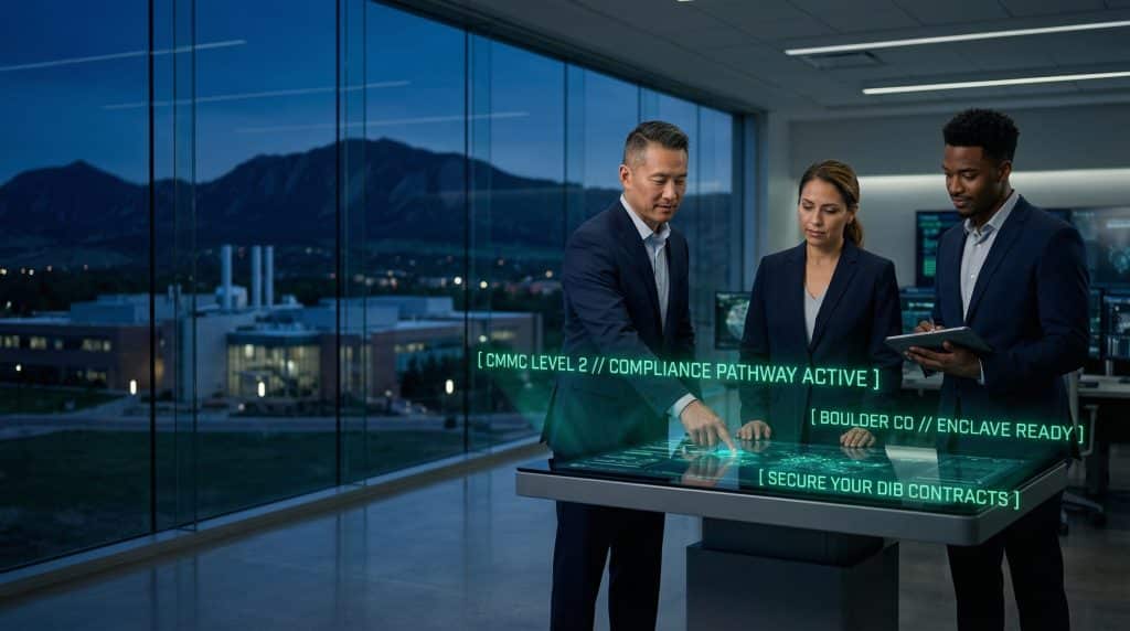 Boulder, CO CMMC Compliance for DoD contractors