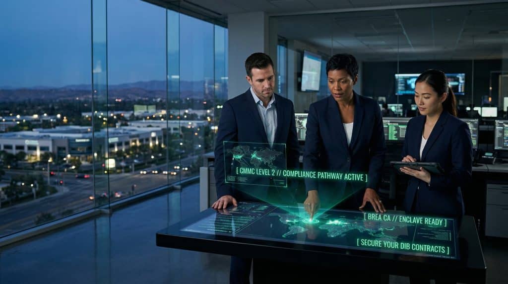 Brea, CA CMMC Compliance for DoD contractors