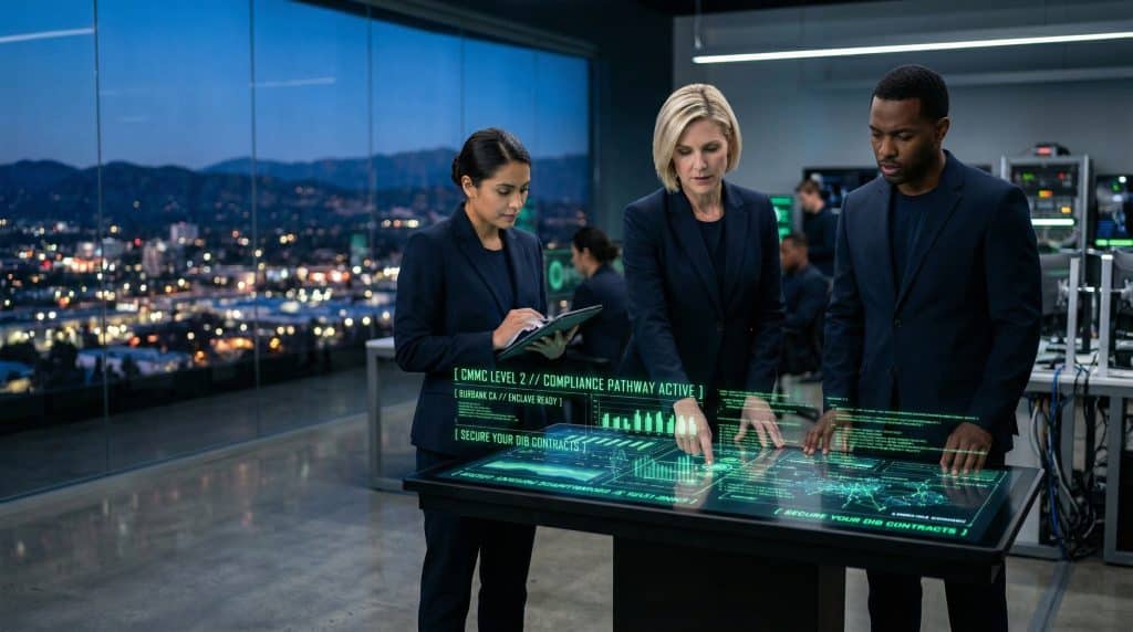 Burbank, CA CMMC Compliance for DoD contractors