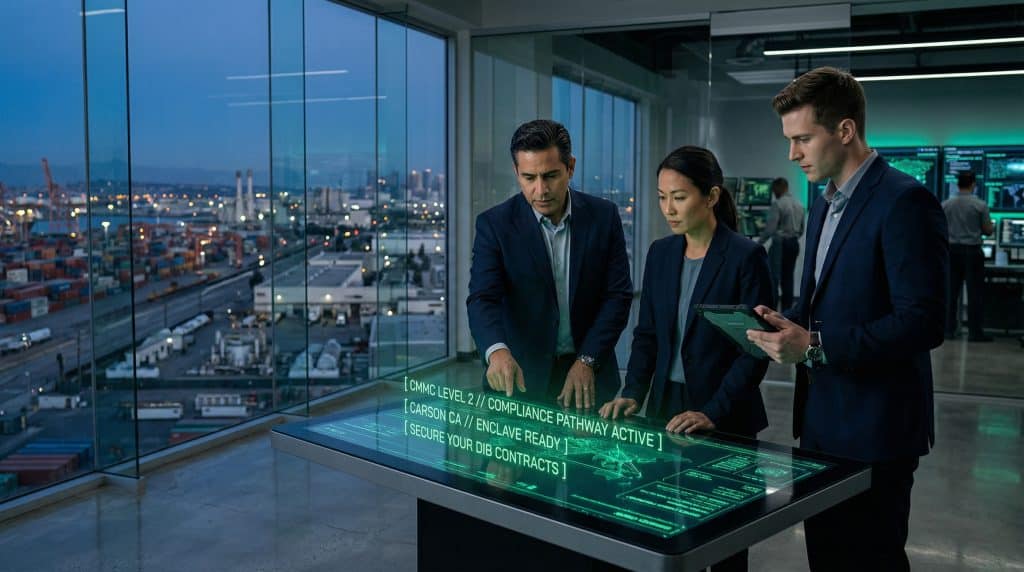 Carson, CA CMMC Compliance for DoD contractors
