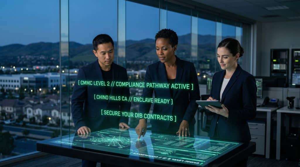 Chino Hills, CA CMMC Compliance for DoD contractors