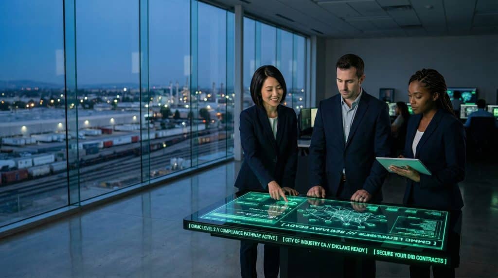 City of Industry, CA CMMC Compliance for DoD contractors