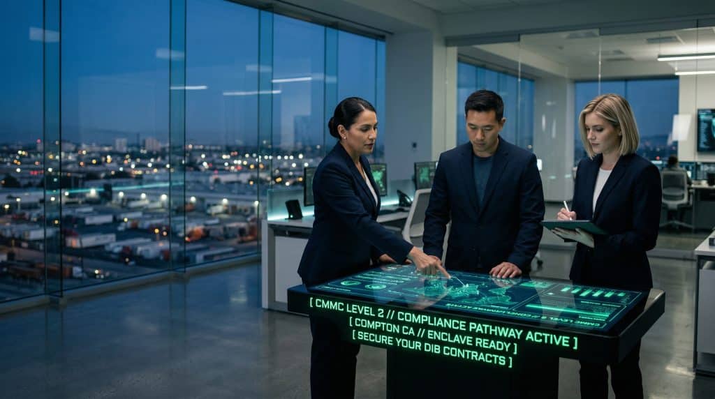 Compton, CA CMMC Compliance for DoD contractors