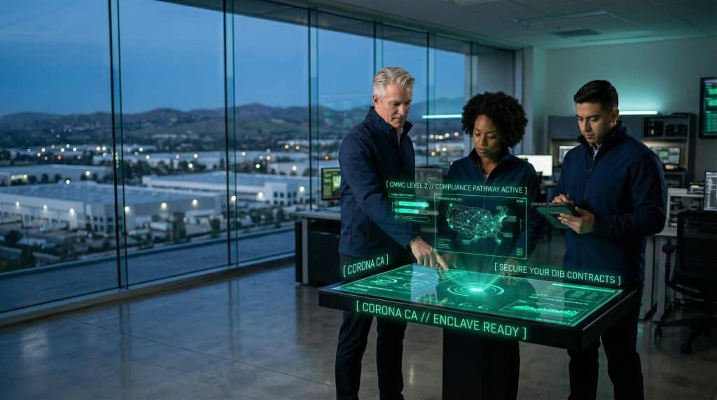 Corona, CA CMMC Compliance for DoD contractors