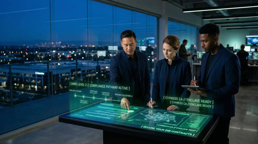 Cypress, CA CMMC Compliance for DoD contractors